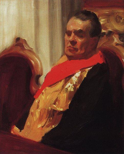 Boris Kustodiev Russian Historian Society oil painting image